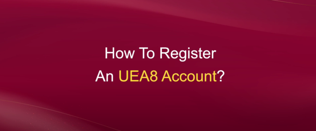 UEA8 How to Register